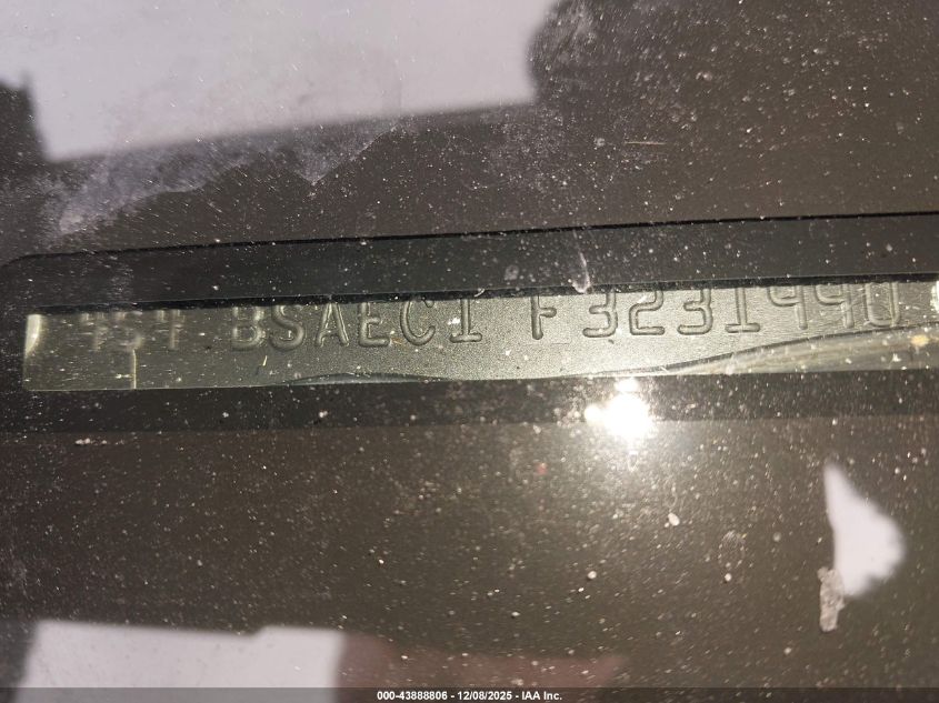 2015 Subaru Outback 2.5I Premium VIN: 4S4BSAEC1F3231990 Lot: 43888806