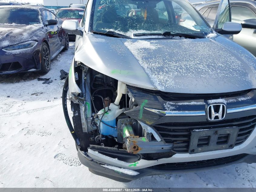 2018 Honda Hr-V Lx VIN: 3CZRU6H3XJG709457 Lot: 43888807