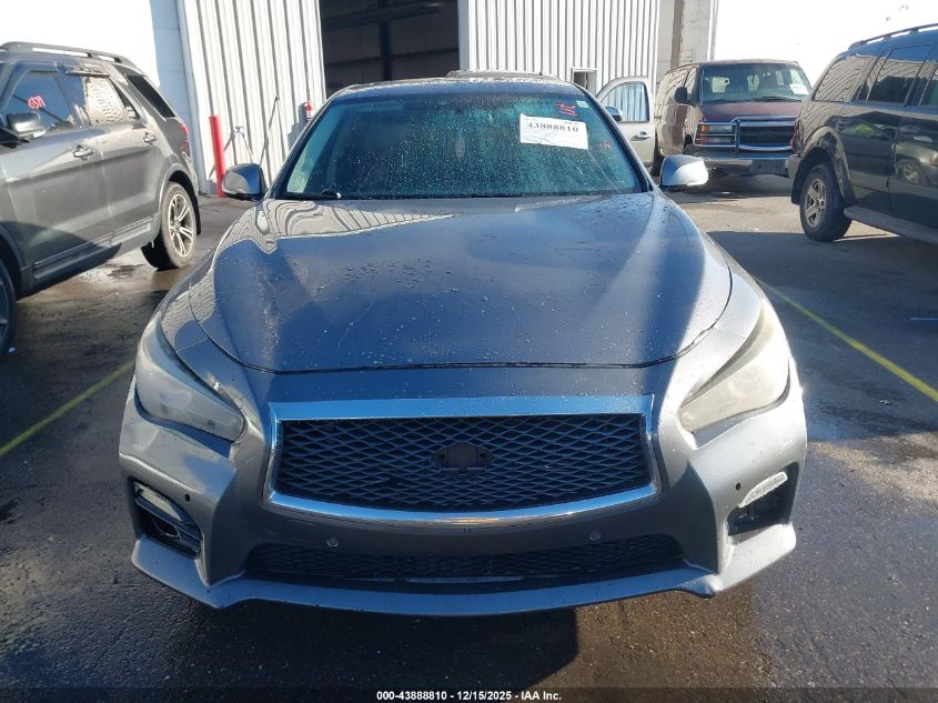 2014 Infiniti Q50 Premium VIN: JN1BV7AR5EM686877 Lot: 43888810