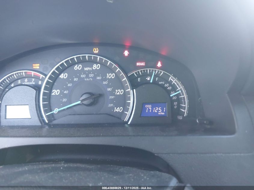 2012 Toyota Camry Xle V6 VIN: 4T1BK1FK1CU017321 Lot: 43888829