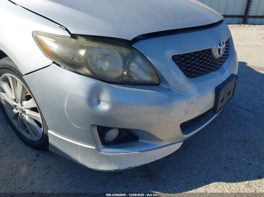 2010 Toyota Corolla S VIN: 2T1BU4EE2AC437000 Lot: 43888886