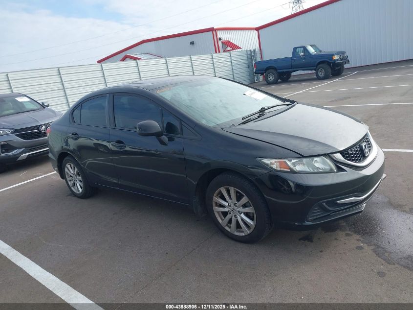 2013 Honda Civic Ex VIN: 19XFB2F82DE255193 Lot: 43888906