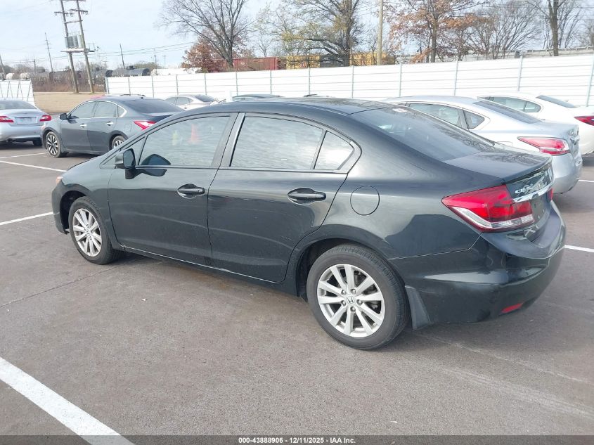 2013 Honda Civic Ex VIN: 19XFB2F82DE255193 Lot: 43888906