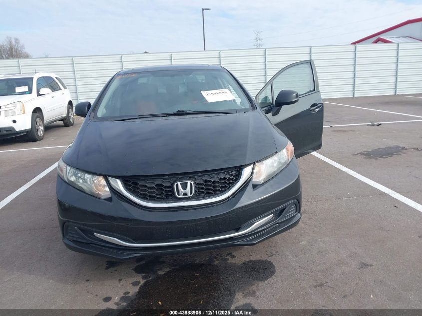 2013 Honda Civic Ex VIN: 19XFB2F82DE255193 Lot: 43888906