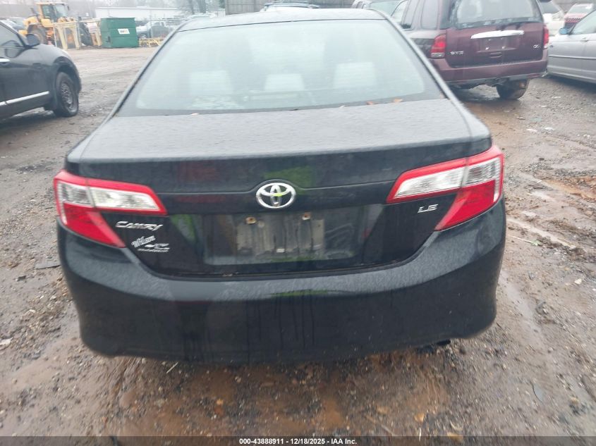 2013 Toyota Camry Le VIN: 4T1BF1FK5DU282670 Lot: 43888911