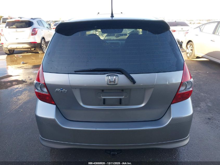 2008 Honda Fit Sport VIN: JHMGD37668S063617 Lot: 43888928