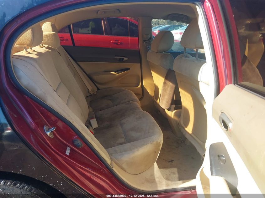 2008 Honda Civic Lx VIN: 2HGFA16518H533581 Lot: 43888930