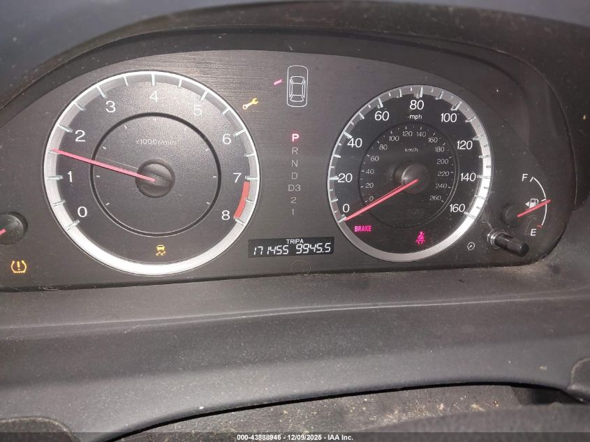 2011 Honda Accord 2.4 Ex VIN: 1HGCP2F71BA139092 Lot: 43888946