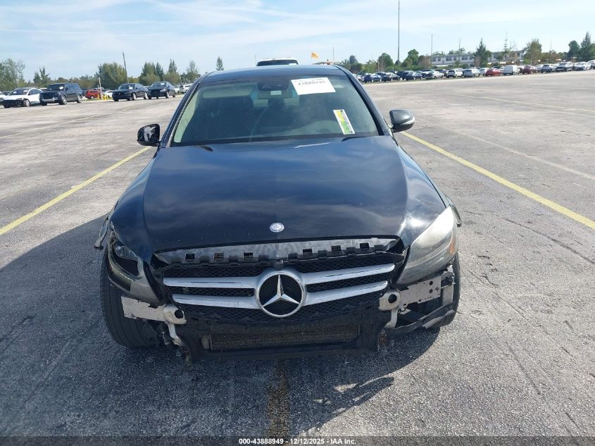 2017 Mercedes-Benz C 300 VIN: 55SWF4JB6HU197526 Lot: 43888949
