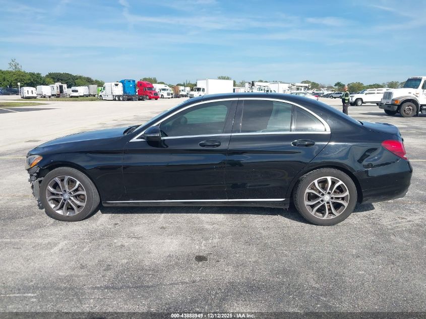 2017 Mercedes-Benz C 300 VIN: 55SWF4JB6HU197526 Lot: 43888949