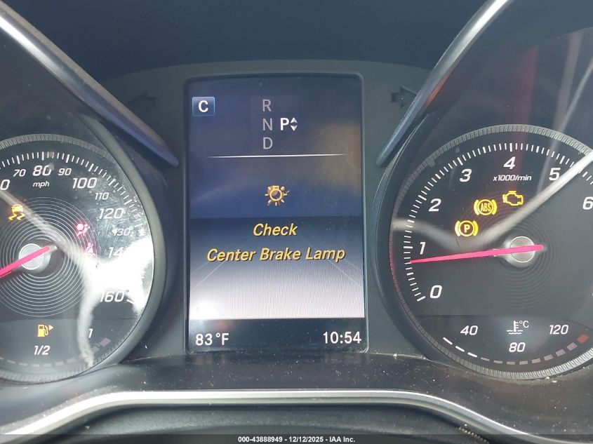 2017 Mercedes-Benz C 300 VIN: 55SWF4JB6HU197526 Lot: 43888949