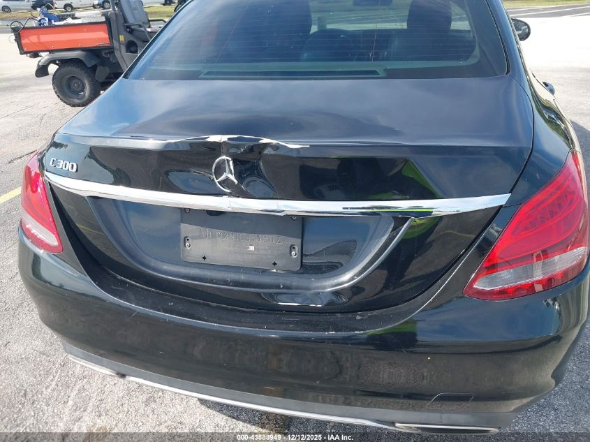 2017 Mercedes-Benz C 300 VIN: 55SWF4JB6HU197526 Lot: 43888949