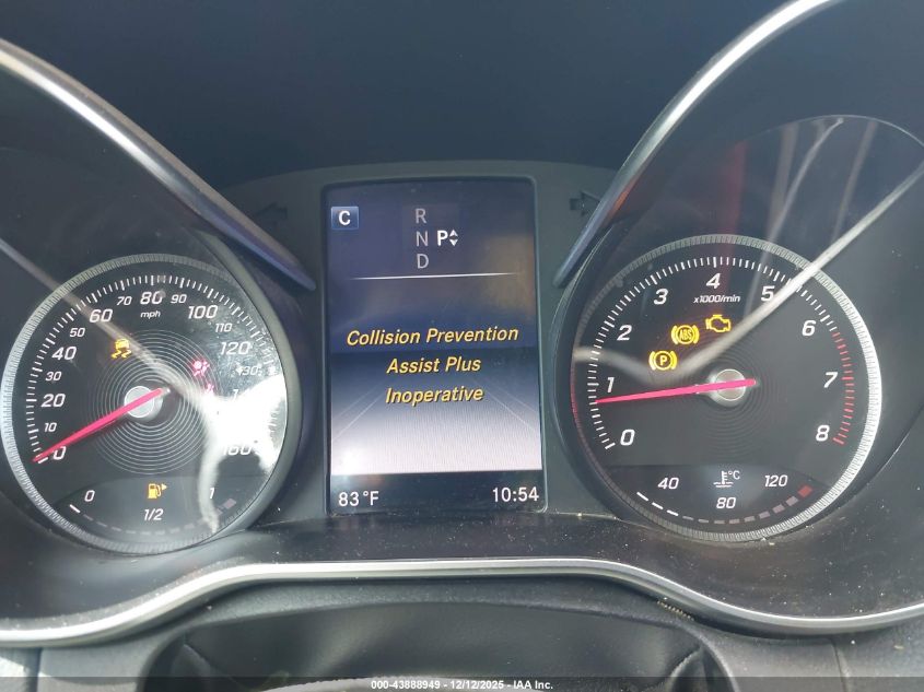 2017 Mercedes-Benz C 300 VIN: 55SWF4JB6HU197526 Lot: 43888949