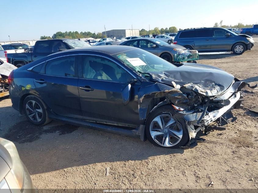 2019 Honda Civic Lx VIN: 19XFC2F68KE034576 Lot: 43888951