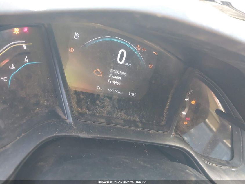 2019 Honda Civic Lx VIN: 19XFC2F68KE034576 Lot: 43888951