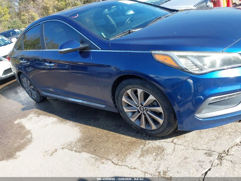 2017 Hyundai Sonata Sport VIN: 5NPE34AF0HH468865 Lot: 43888956