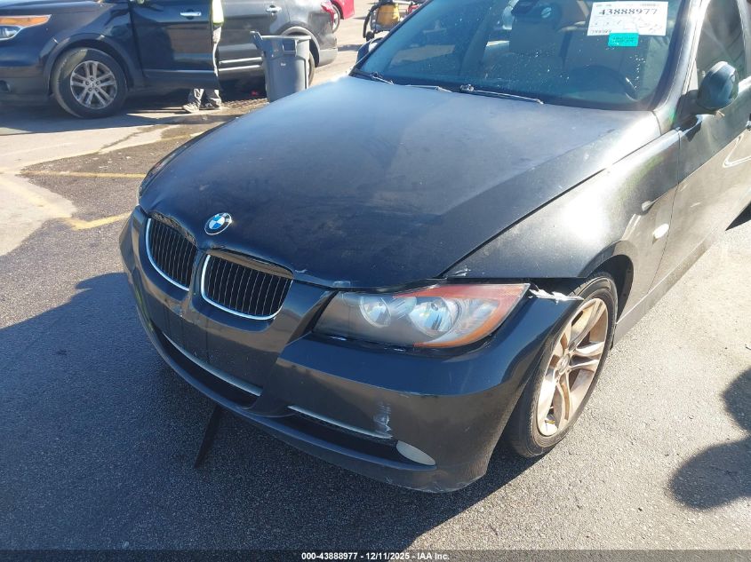 2008 BMW 328 I VIN: WBAVA37528NL46049 Lot: 43888977