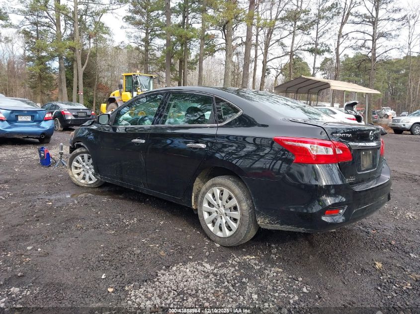 2019 Nissan Sentra S VIN: 3N1AB7AP3KY379672 Lot: 43888984