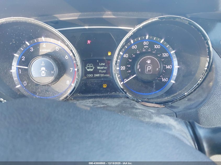 2013 Hyundai Sonata Limited 2.0T VIN: 5NPEC4ABXDH583013 Lot: 43888985