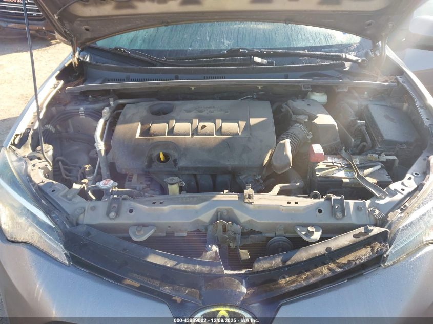 2018 Toyota Corolla Le VIN: 5YFBURHE5JP748865 Lot: 43889002