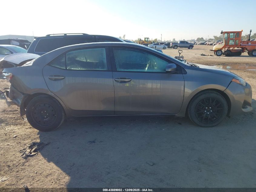 2018 Toyota Corolla Le VIN: 5YFBURHE5JP748865 Lot: 43889002