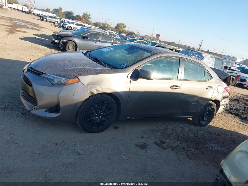 2018 Toyota Corolla Le VIN: 5YFBURHE5JP748865 Lot: 43889002