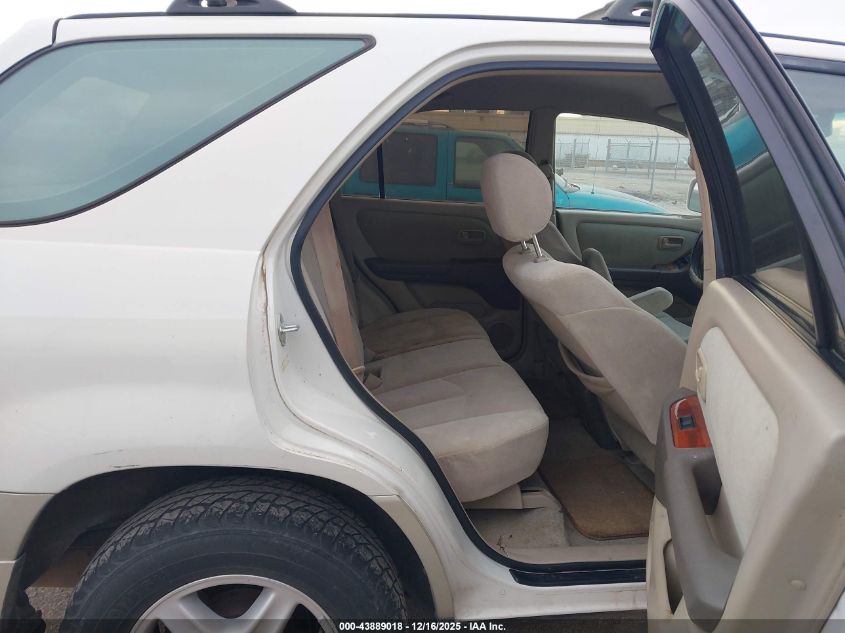 2000 Lexus Rx 300 VIN: JT6GF10U7Y0045428 Lot: 43889018