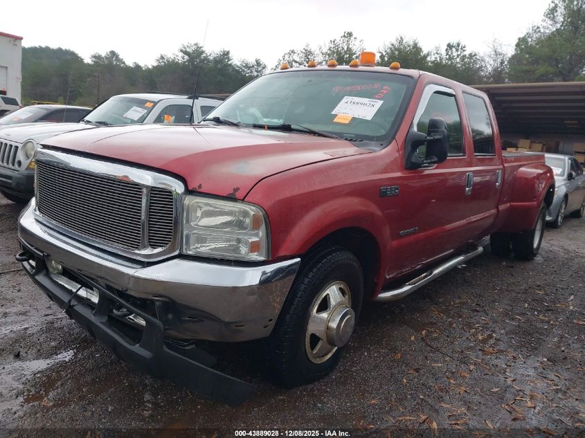 2001 Ford F-350 Lariat/Xl/Xlt VIN: 1FTWW32F81EB38739 Lot: 43889028