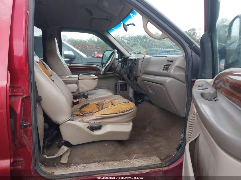 2001 Ford F-350 Lariat/Xl/Xlt VIN: 1FTWW32F81EB38739 Lot: 43889028