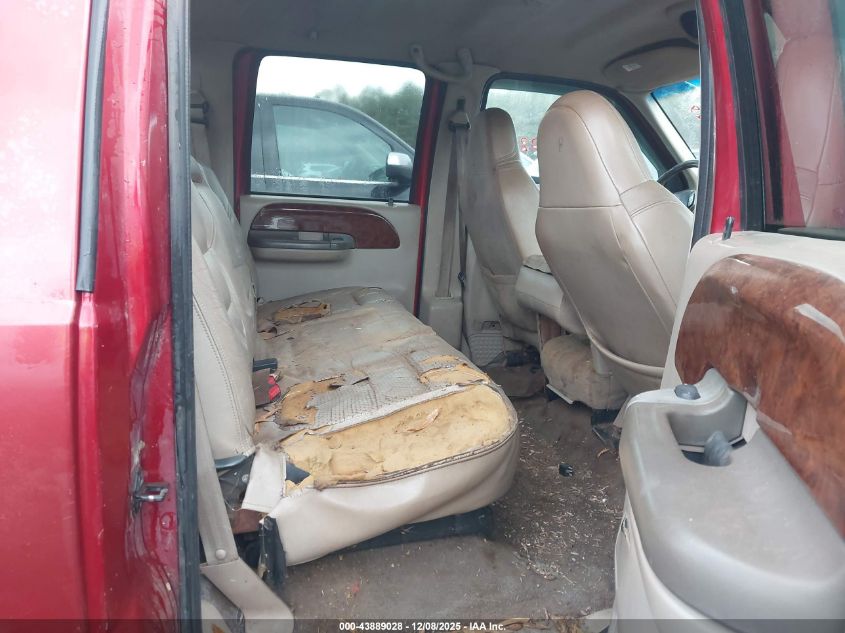 2001 Ford F-350 Lariat/Xl/Xlt VIN: 1FTWW32F81EB38739 Lot: 43889028