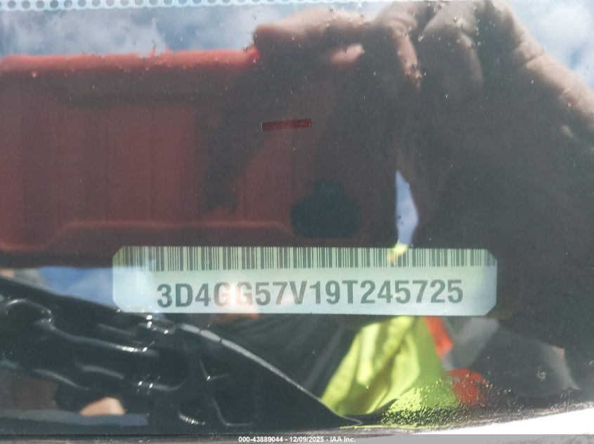 2009 Dodge Journey Sxt VIN: 3D4GG57V19T245725 Lot: 43889044