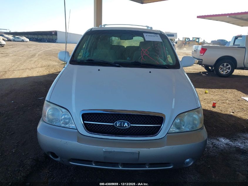 2005 Kia Sedona Ex/Lx VIN: KNDUP132X56756634 Lot: 43889059