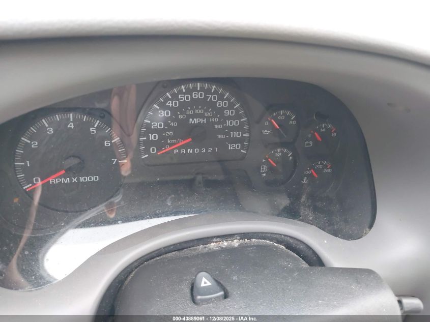 2006 Chevrolet Trailblazer Lt VIN: 1GNDS13S662344189 Lot: 43889061