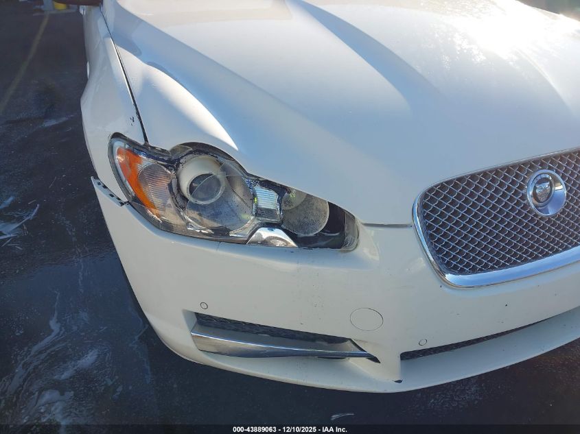 2010 Jaguar Xf VIN: SAJWA0FA2AHR51036 Lot: 43889063