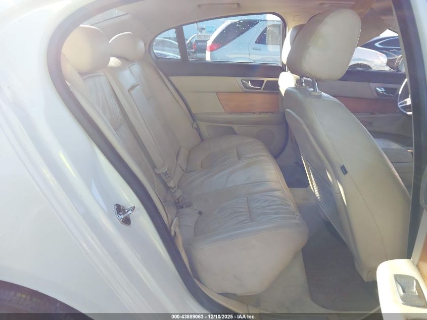 2010 Jaguar Xf VIN: SAJWA0FA2AHR51036 Lot: 43889063