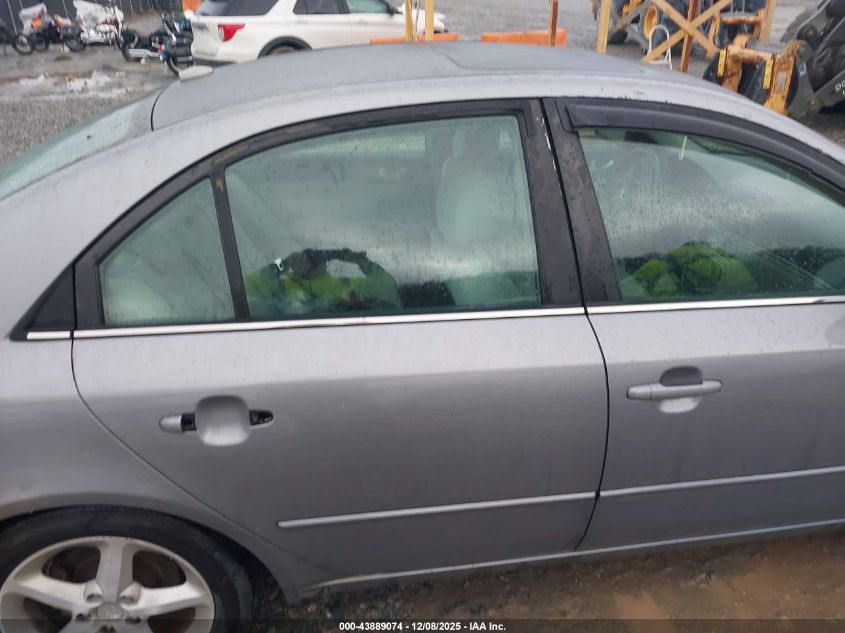 2008 Hyundai Sonata Limited V6/Se V6 VIN: 5NPEU46FX8H377740 Lot: 43889074