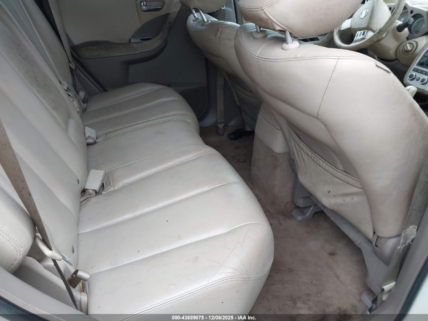 2007 Nissan Murano Sl VIN: JN8AZ08TX7W501188 Lot: 43889075