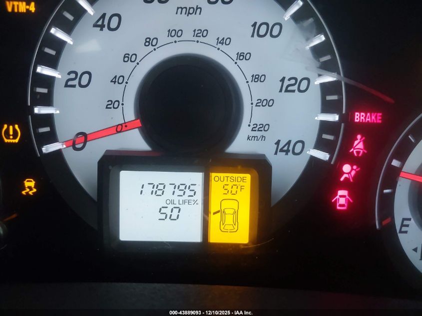 2012 Honda Pilot Ex-L VIN: 5FNYF4H50CB039296 Lot: 43889093