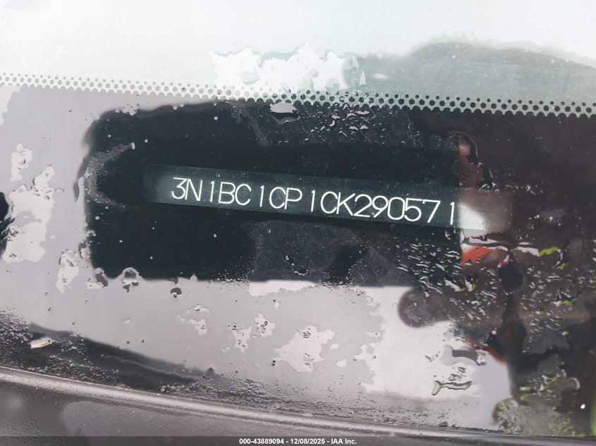 3N1BC1CP1CK290571 2012 NISSAN VERSA photo no. 9
