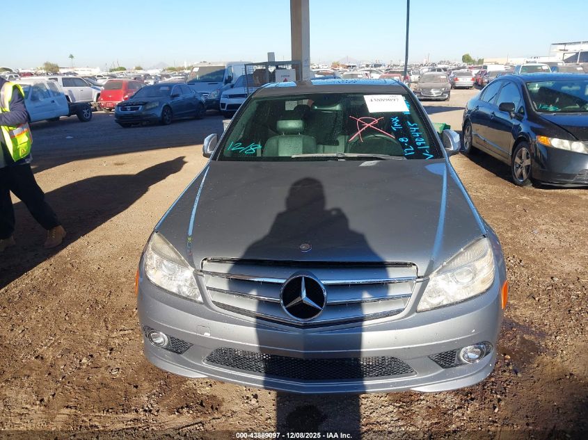 2008 Mercedes-Benz C 350 Sport VIN: WDDGF56X28F190445 Lot: 43889097