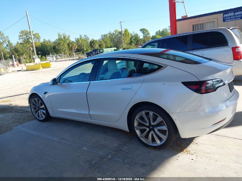 2019 Tesla Model 3 VIN: 5YJ3E1EA0KF407679 Lot: 43889143