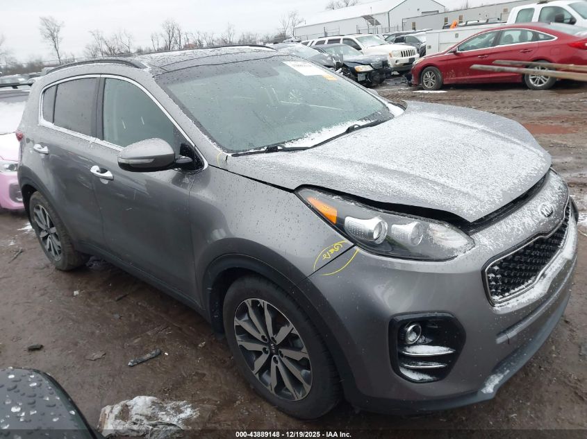 2018 Kia Sportage Ex VIN: KNDPN3AC5J7322961 Lot: 43889148