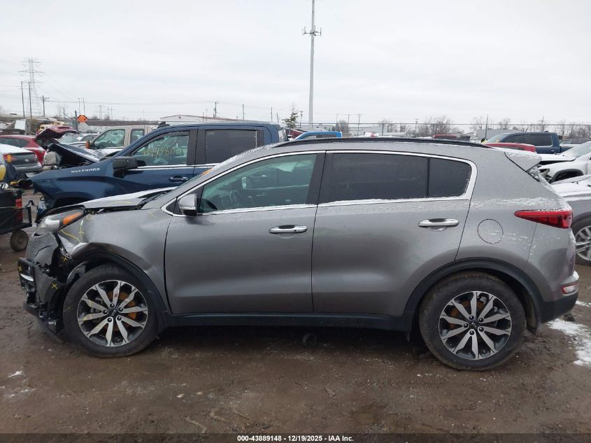 2018 Kia Sportage Ex VIN: KNDPN3AC5J7322961 Lot: 43889148