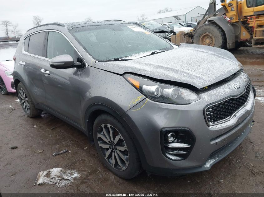 2018 Kia Sportage Ex VIN: KNDPN3AC5J7322961 Lot: 43889148