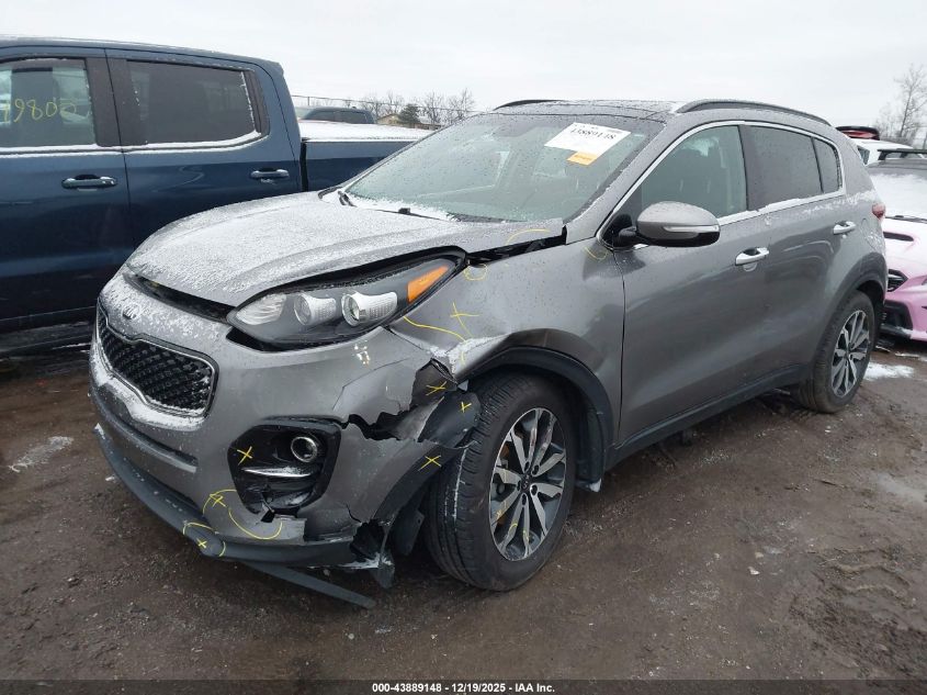 2018 Kia Sportage Ex VIN: KNDPN3AC5J7322961 Lot: 43889148