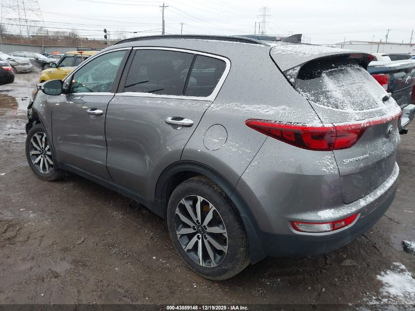 2018 Kia Sportage Ex VIN: KNDPN3AC5J7322961 Lot: 43889148