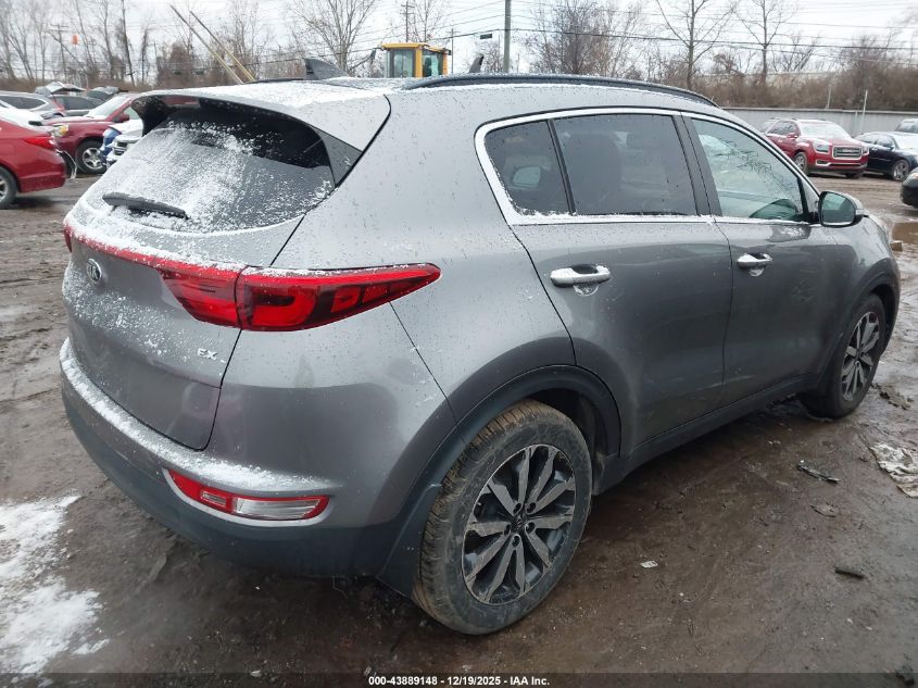 2018 Kia Sportage Ex VIN: KNDPN3AC5J7322961 Lot: 43889148