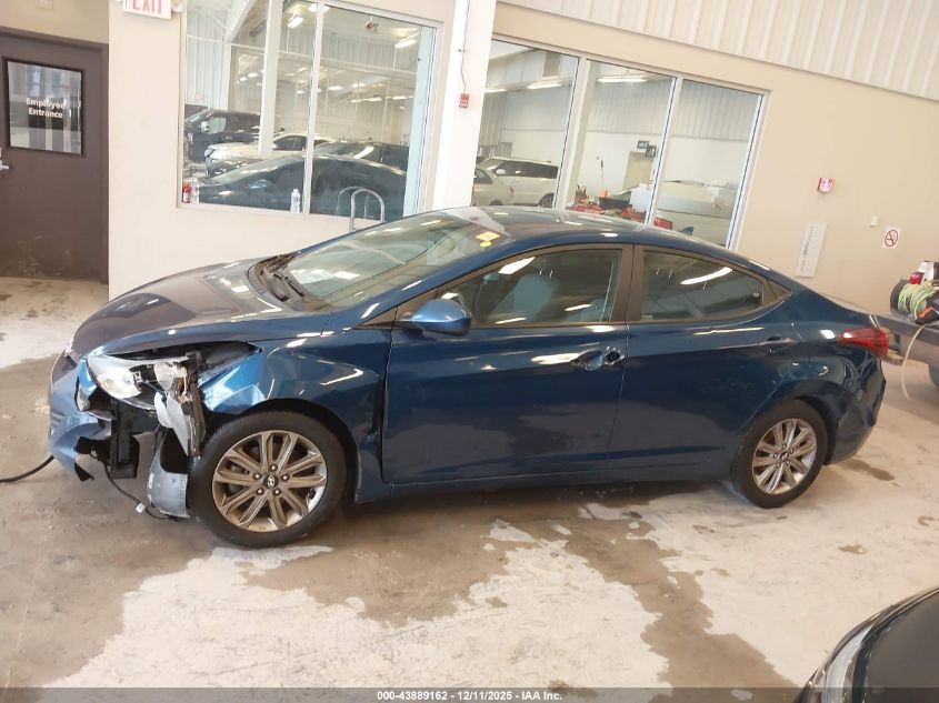 2016 Hyundai Elantra Se VIN: KMHDH4AE5GU501931 Lot: 43889162