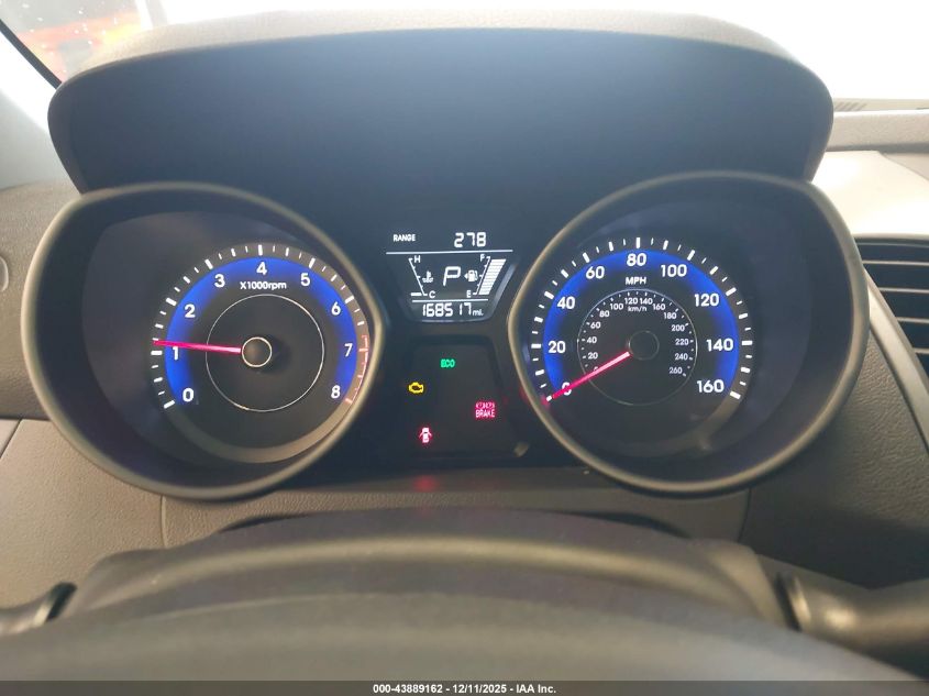 2016 Hyundai Elantra Se VIN: KMHDH4AE5GU501931 Lot: 43889162