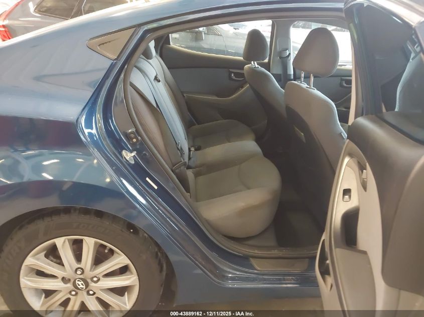 2016 Hyundai Elantra Se VIN: KMHDH4AE5GU501931 Lot: 43889162